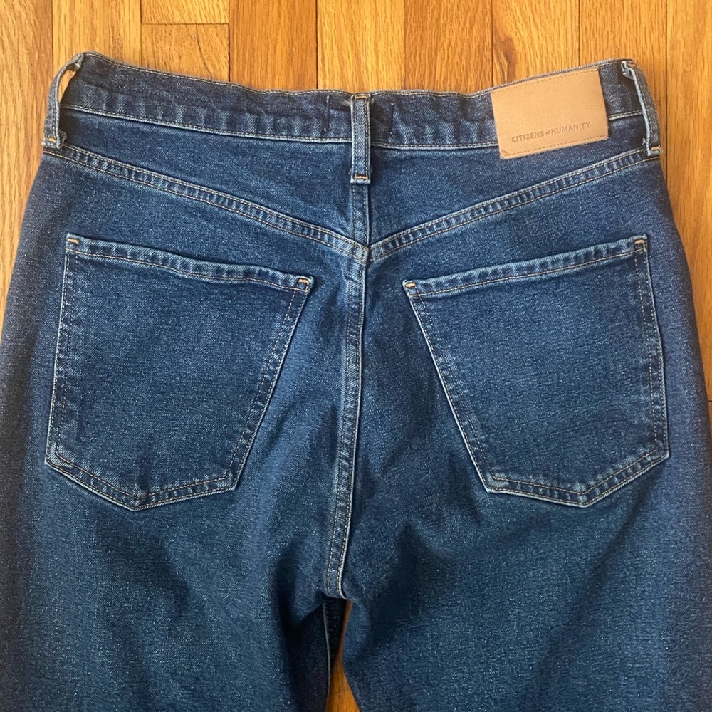 Citizens of Humanity Daphne High Rise Straight Leg Jean Size 28 NWOT Never Worn - Picture 6 of 10